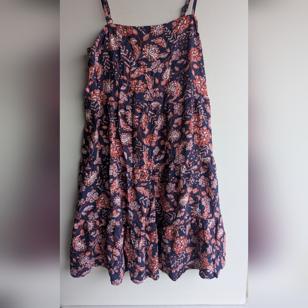 Old Navy Floral Mini Dress - Navy and Pink